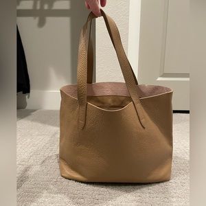 Cuyana Tan Easy Tote